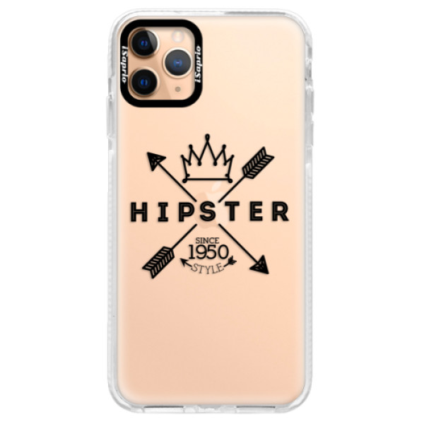Silikónové puzdro Bumper iSaprio - Hipster Style 02 - iPhone 11 Pro Max