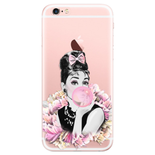 Odolné silikónové puzdro iSaprio - Pink Bubble - iPhone 6 Plus/6S Plus