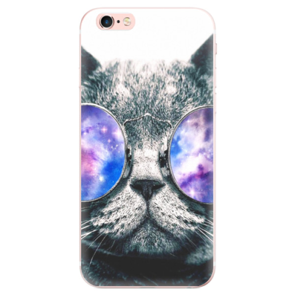 Odolné silikónové puzdro iSaprio - Galaxy Cat - iPhone 6 Plus/6S Plus