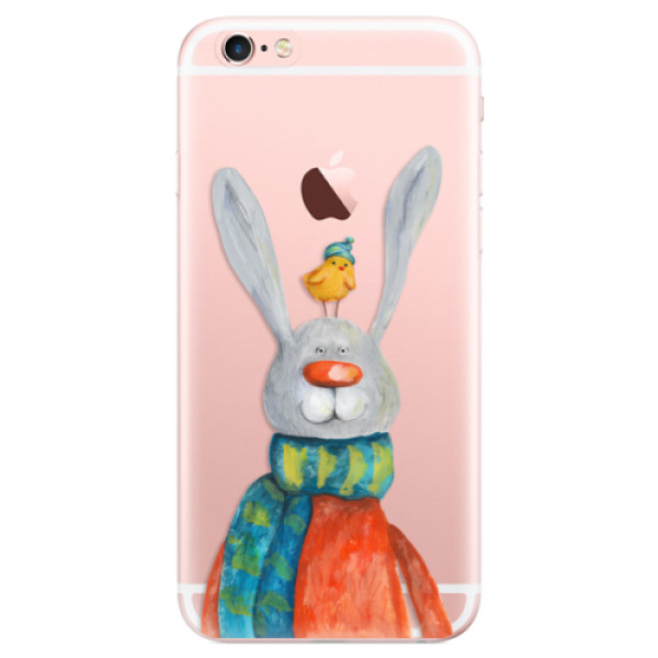 Odolné silikónové puzdro iSaprio - Rabbit And Bird - iPhone 6 Plus/6S Plus
