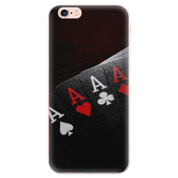 Odolné silikónové puzdro iSaprio - Poker - iPhone 6 Plus/6S Plus