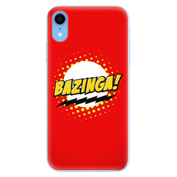 Odolné silikónové puzdro iSaprio - Bazinga 01 - iPhone XR
