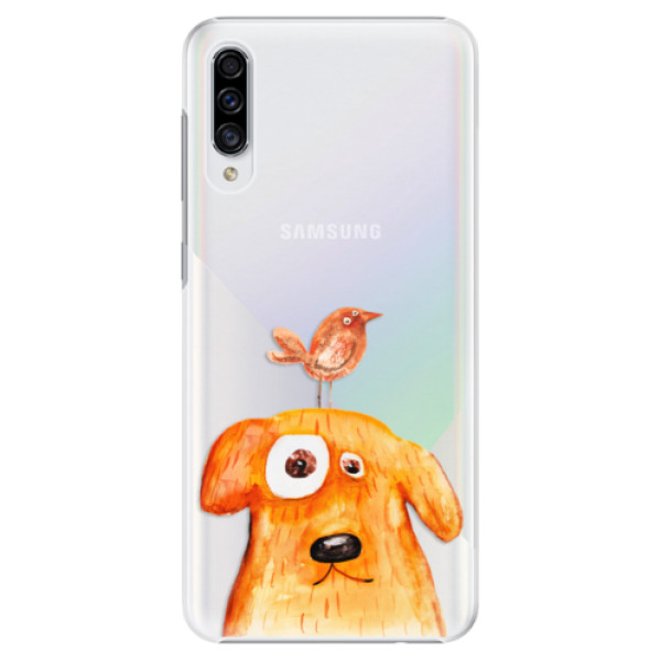 Plastové puzdro iSaprio - Dog And Bird - Samsung Galaxy A30s