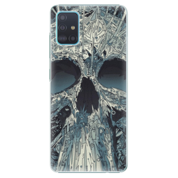 Plastové puzdro iSaprio - Abstract Skull - Samsung Galaxy A51