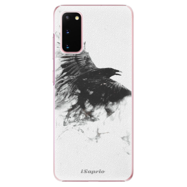 Plastové puzdro iSaprio - Dark Bird 01 - Samsung Galaxy S20