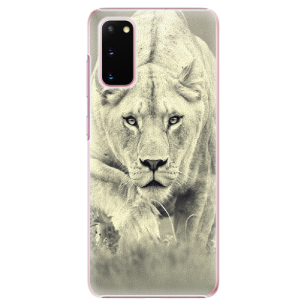 Plastové puzdro iSaprio - Lioness 01 - Samsung Galaxy S20
