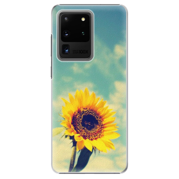 Plastové puzdro iSaprio - Sunflower 01 - Samsung Galaxy S20 Ultra