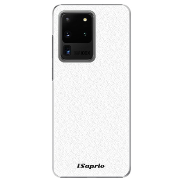 Plastové puzdro iSaprio - 4Pure - bílý - Samsung Galaxy S20 Ultra
