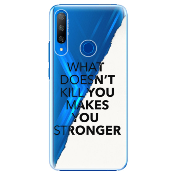 Plastové puzdro iSaprio - Makes You Stronger - Huawei Honor 9X