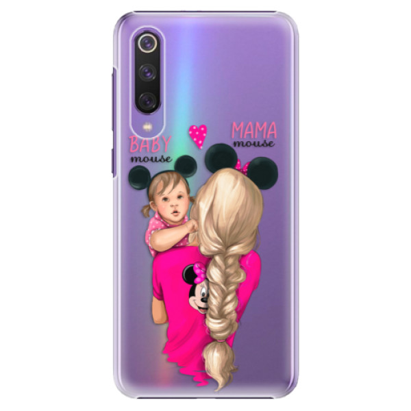 Plastové puzdro iSaprio - Mama Mouse Blond and Girl - Xiaomi Mi 9 SE