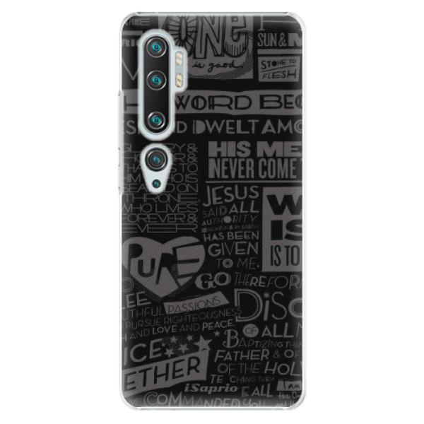 Plastové puzdro iSaprio - Text 01 - Xiaomi Mi Note 10 / Note 10 Pro