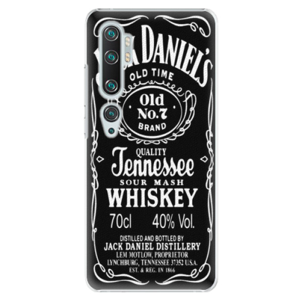 Plastové puzdro iSaprio - Jack Daniels - Xiaomi Mi Note 10 / Note 10 Pro