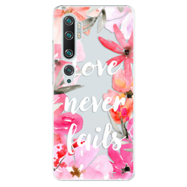 Plastové puzdro iSaprio - Love Never Fails - Xiaomi Mi Note 10 / Note 10 Pro