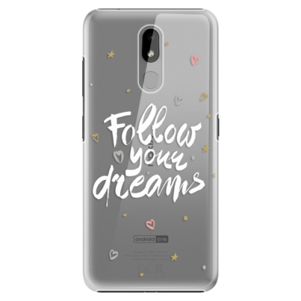 Plastové puzdro iSaprio - Follow Your Dreams - white - Nokia 3.2