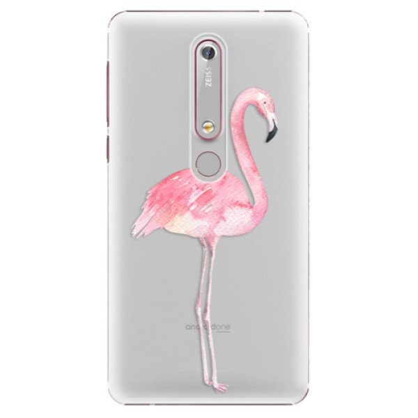 Plastové puzdro iSaprio - Flamingo 01 - Nokia 6.1