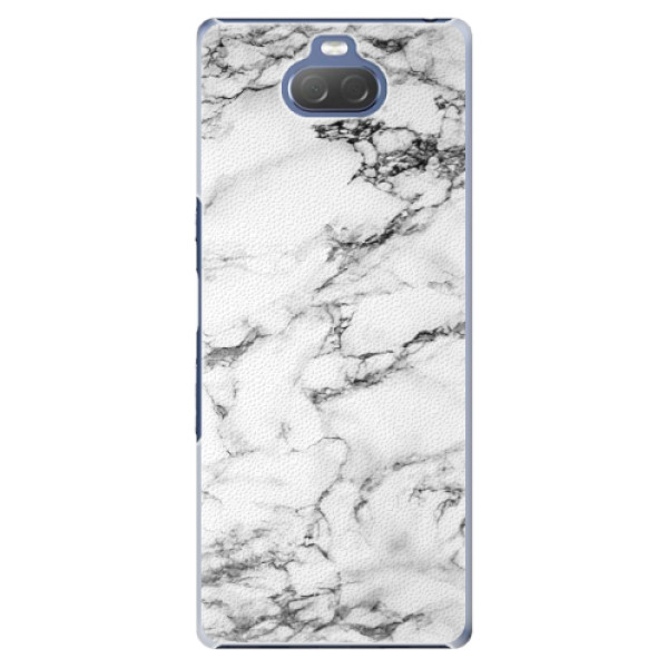 Plastové puzdro iSaprio - White Marble 01 - Sony Xperia 10