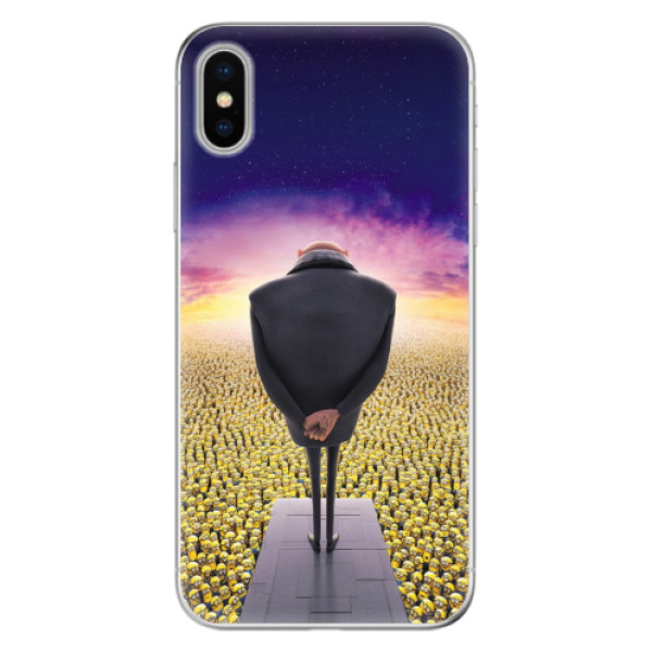Odolné silikónové puzdro iSaprio - Gru - iPhone X