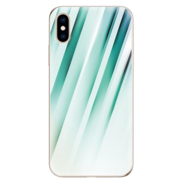 Odolné silikónové puzdro iSaprio - Stripes of Glass - iPhone XS