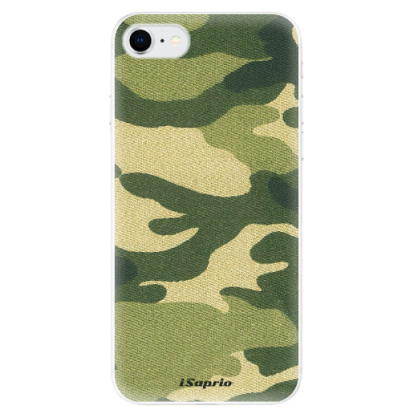 Odolné silikónové puzdro iSaprio - Green Camuflage 01 - iPhone SE 2020