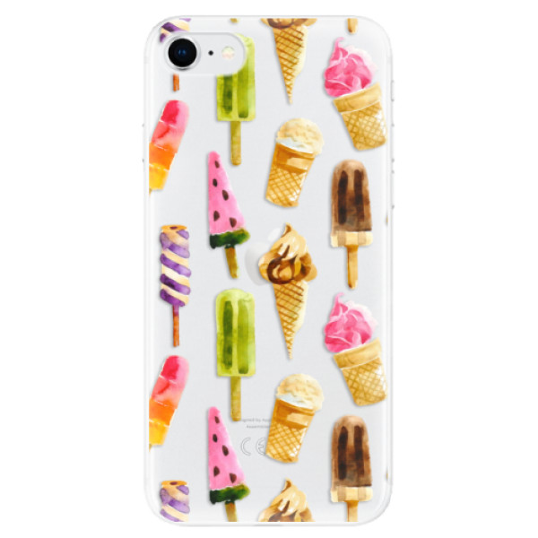 Odolné silikónové puzdro iSaprio - Ice Cream - iPhone SE 2020