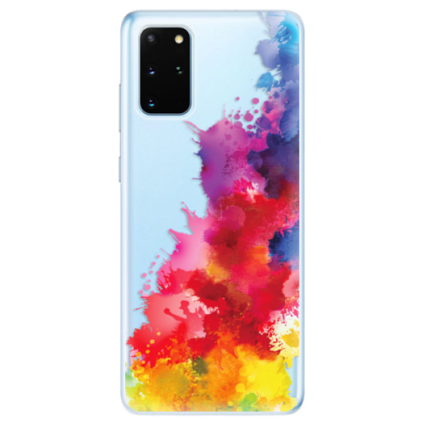 Odolné silikónové puzdro iSaprio - Color Splash 01 - Samsung Galaxy S20+