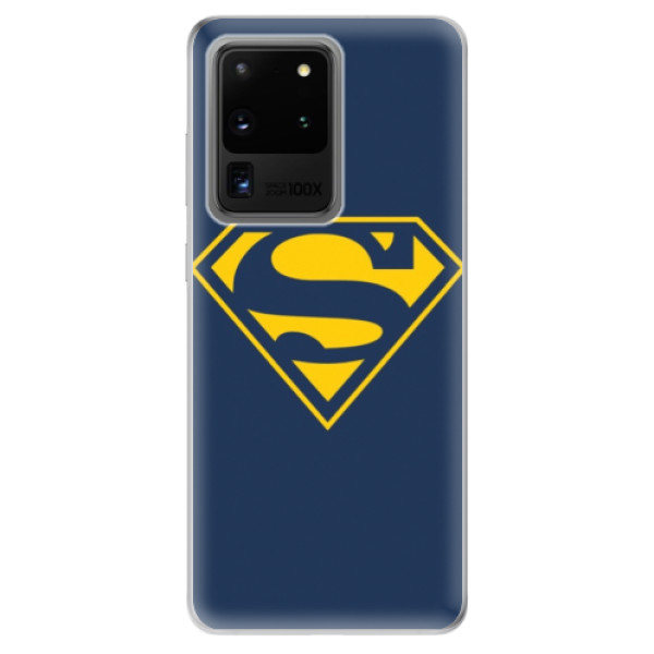 Odolné silikónové puzdro iSaprio - Superman 03 - Samsung Galaxy S20 Ultra