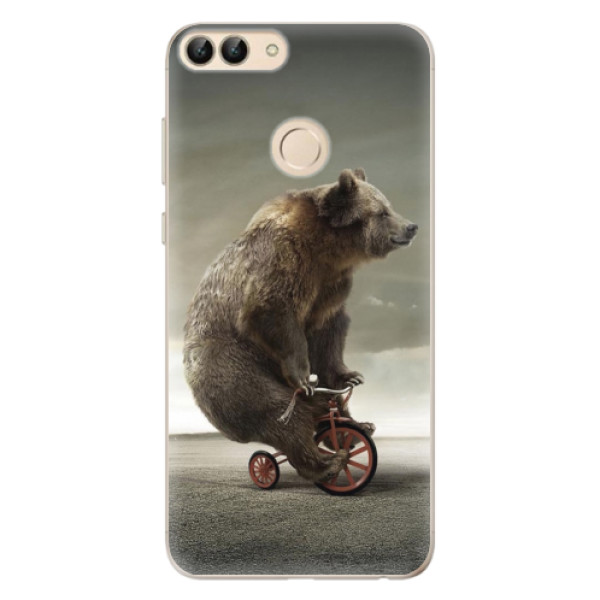 Odolné silikónové puzdro iSaprio - Bear 01 - Huawei P Smart