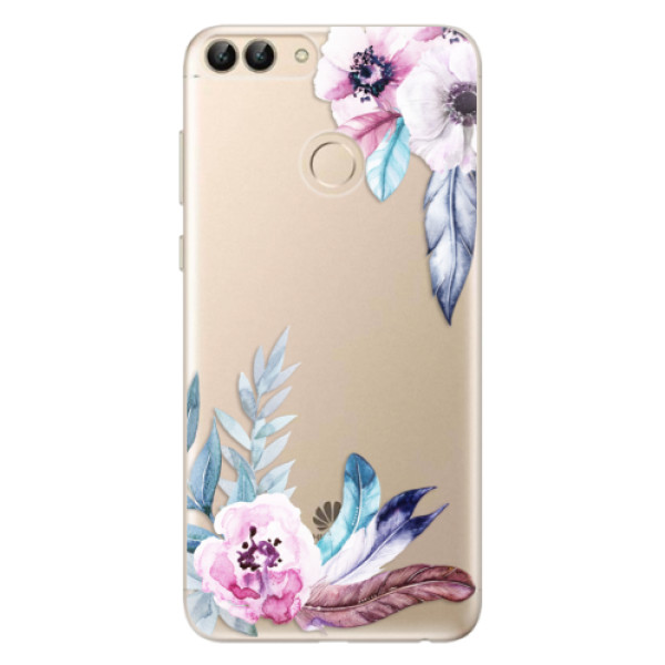 Odolné silikónové puzdro iSaprio - Flower Pattern 04 - Huawei P Smart
