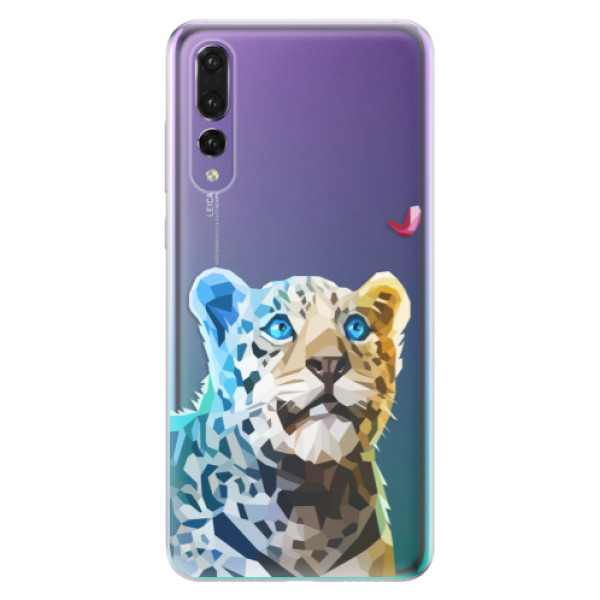 Odolné silikónové puzdro iSaprio - Leopard With Butterfly - Huawei P20 Pro