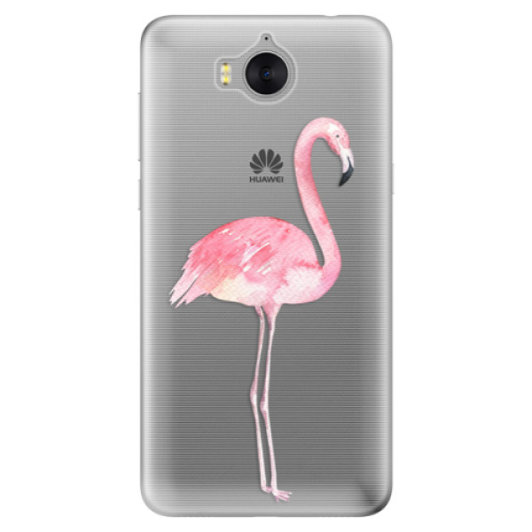 Odolné silikónové puzdro iSaprio - Flamingo 01 - Huawei Y5 2017 / Y6 2017