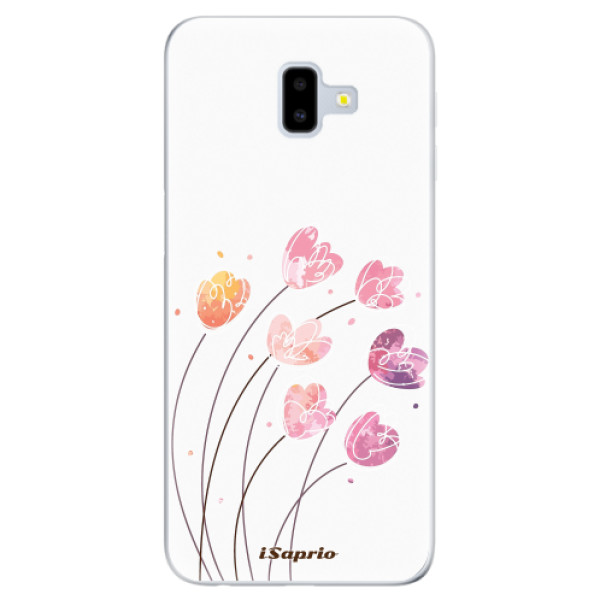 Odolné silikónové puzdro iSaprio - Flowers 14 - Samsung Galaxy J6+