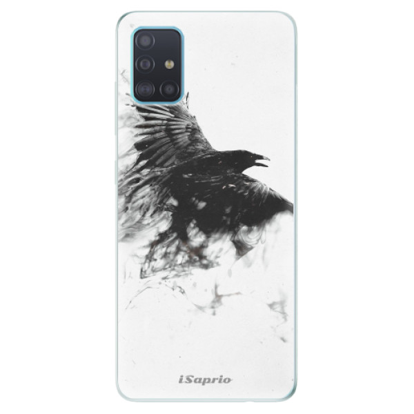 Odolné silikónové puzdro iSaprio - Dark Bird 01 - Samsung Galaxy A51