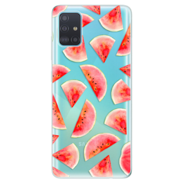 Odolné silikónové puzdro iSaprio - Melon Pattern 02 - Samsung Galaxy A51