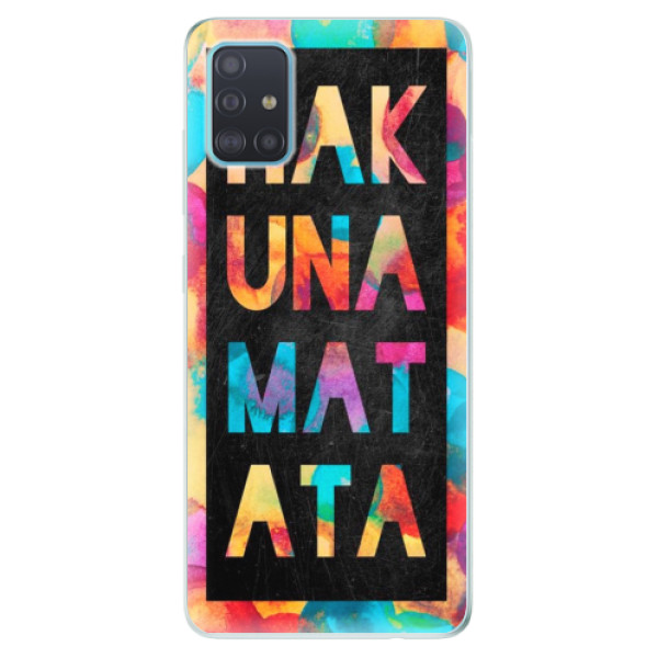 Odolné silikónové puzdro iSaprio - Hakuna Matata 01 - Samsung Galaxy A51