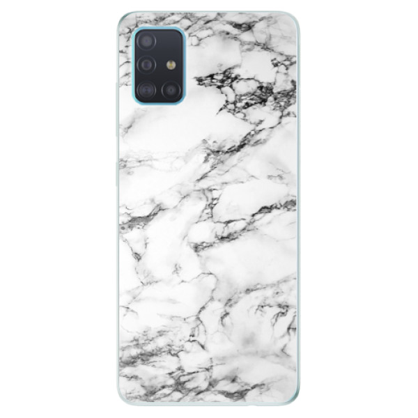 Odolné silikónové puzdro iSaprio - White Marble 01 - Samsung Galaxy A51
