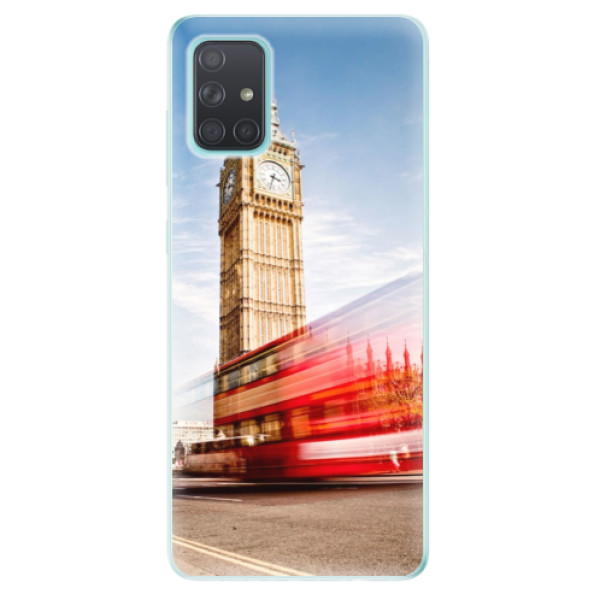 Odolné silikónové puzdro iSaprio - London 01 - Samsung Galaxy A71