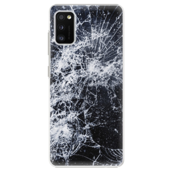 Plastové puzdro iSaprio - Cracked - Samsung Galaxy A41