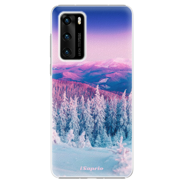 Plastové puzdro iSaprio - Winter 01 - Huawei P40