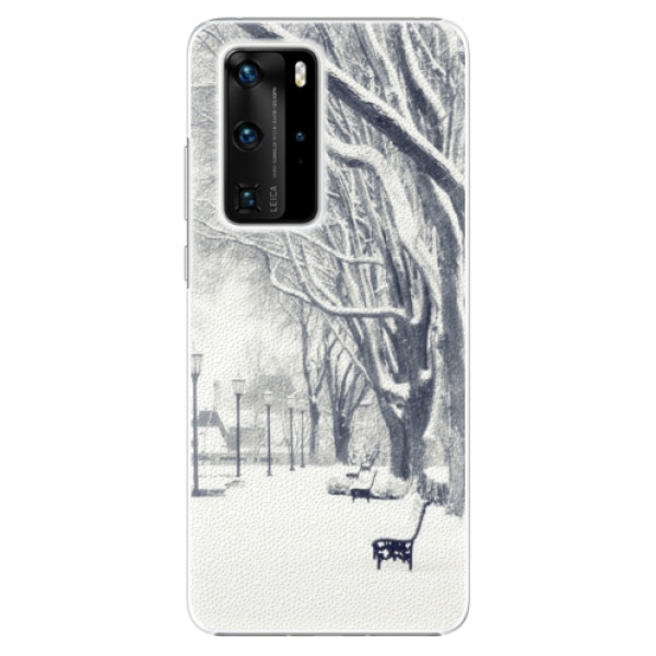Plastové puzdro iSaprio - Snow Park - Huawei P40 Pro