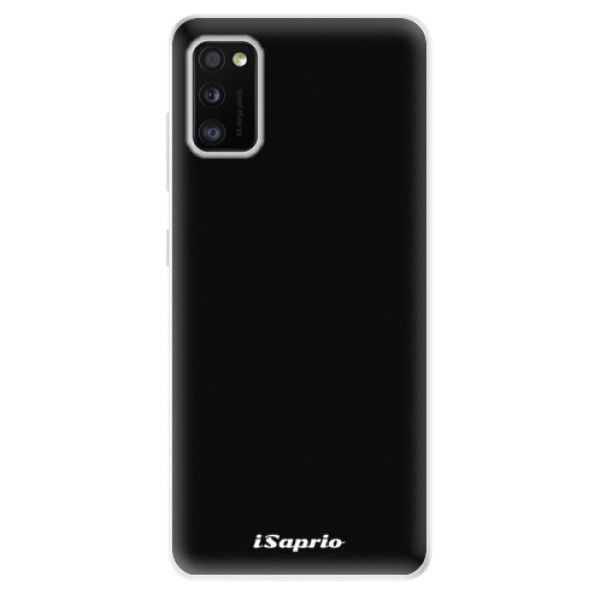 Odolné silikónové puzdro iSaprio - 4Pure - černý - Samsung Galaxy A41