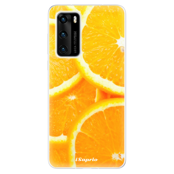Odolné silikónové puzdro iSaprio - Orange 10 - Huawei P40