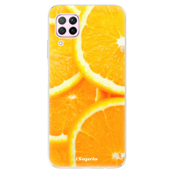 Odolné silikónové puzdro iSaprio - Orange 10 - Huawei P40 Lite