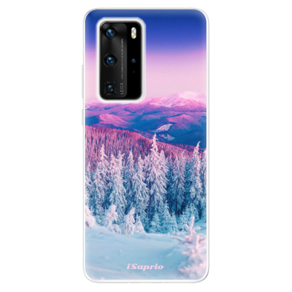 Odolné silikónové puzdro iSaprio - Winter 01 - Huawei P40 Pro