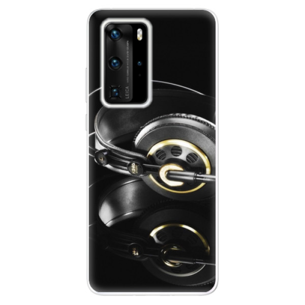 Odolné silikónové puzdro iSaprio - Headphones 02 - Huawei P40 Pro