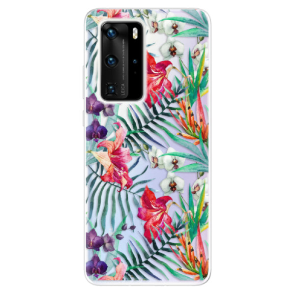 Odolné silikónové puzdro iSaprio - Flower Pattern 03 - Huawei P40 Pro