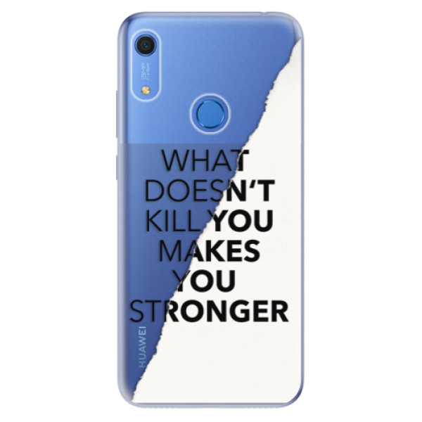 Odolné silikónové puzdro iSaprio - Makes You Stronger - Huawei Y6s