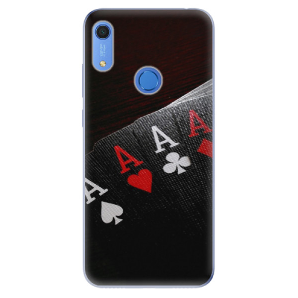 Odolné silikónové puzdro iSaprio - Poker - Huawei Y6s
