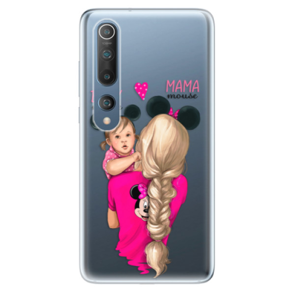 Odolné silikónové puzdro iSaprio - Mama Mouse Blond and Girl - Xiaomi Mi 10 / Mi 10 Pro