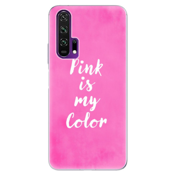 Odolné silikónové puzdro iSaprio - Pink is my color - Honor 20 Pro