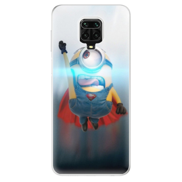 Odolné silikónové puzdro iSaprio - Mimons Superman 02 - Xiaomi Redmi Note 9 Pro / Note 9S